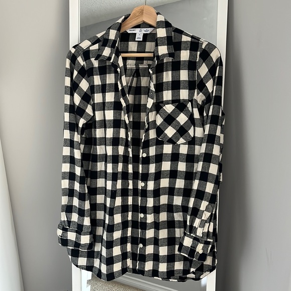 Old Navy Tops - Old Navy | Plaid Tunic Button-Up
